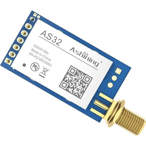 LoRa SX1276 915Mhz RF module 100mW 20dBm 4km IOT TX RX Wireless Transmitter Receiver modules