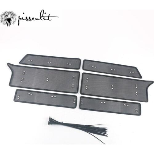 For Chery Tiggo 3 2020 Racing Grills Insect Net Sequins Diamond Net Water Tank Protective Net Cover Panel Accessories