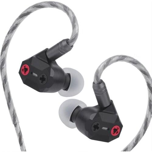 Shuoer Tape Pro Composite Electrostatic Dynamic Acoustic Tuning HiFi Music Monitor Audiphile Musician In-ear Earphones Earbuds