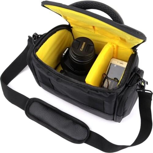 DSLR Camera Bag Case Waterproof Shoulder Bag For Sony Alpha A7M3 A7 A7R A6500 A6300 A5100 A7II A7M2 NEX-7 NEX-6 NEX 5N 5T 5C 5R