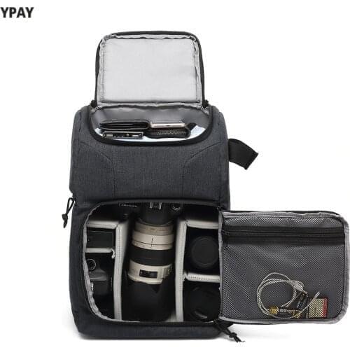 Waterproof Camera Bag Photo Cameras Backpack For Canon Nikon Sony Xiaomi Laptop DSLR Portable Travel Tripod Lens Pouch Video Bag