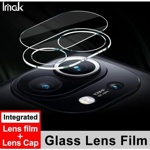 IMAK Camera Lens Film for Xiaomi Mi 11 Mi11 5G Rear Camera Len Tempered Glass Protector