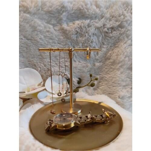 %100 Pirinç (mat Sarı) Takı Standı