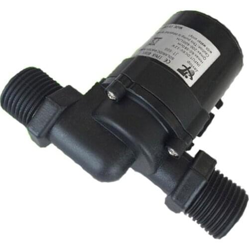 12V24V Brushless Solar Water Heater Silent Pressurized Booster Pump Submersible Cycle Land Pump 5.5 x 2.1 Female Head