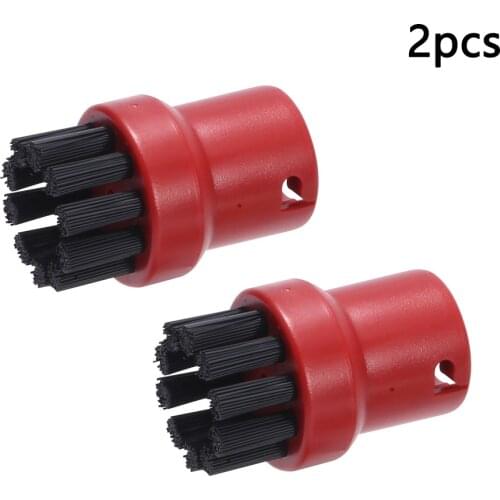 2PCS Steam Cleaning Brush For Karcher SC1 SC2 SC3 SC4 SC5 SC7 2.863-058 Round Replacement Accessories For Home Kitchen Cleaning