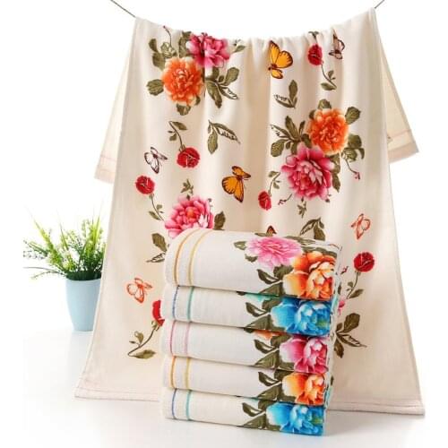 3pcs/set New Luxury 100% Cotton Towel with Bath Towels New Women Beach Towel Bathroom Set for Family Guest Bathrooms