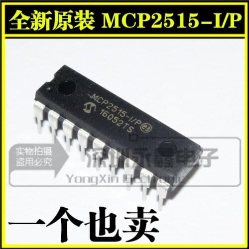 5/PC NEW Brand New & Original Mc2515 MCP2515-I/P Direct Plug Dip18