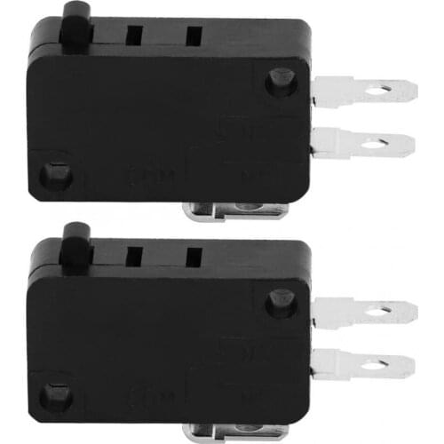 5E4 Times Durable KW3AT-16 Microwave Oven Door Micro Switch Normally Close Microwave Door Switch Cherry Push Button