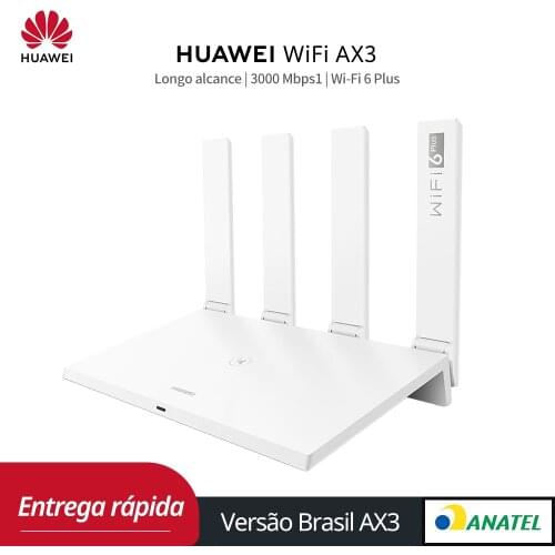 Global Gigabit Version HUAWEI WiFi 6+ AX3 Dual Core Wireless Router 3000M 5GHz Repeater Amplifier WiFi6 Multi-Language Mesh WiFi
