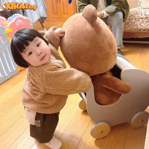 INS Wooden Toddler Walker Baby Shopping Cart Dolls Pram Montessor Early Education Toy Photography Props Kids Room Decor