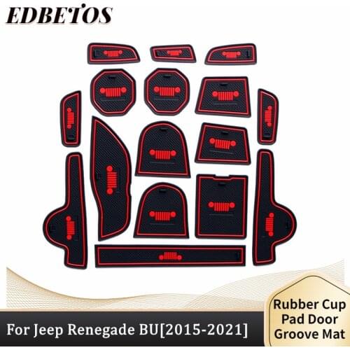 For Jeep Renegade BU Accessories 2015 2016 2017 2018 2019 2020 2021 Center Console Organizer Tray