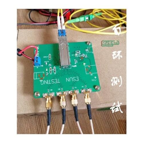 For SFP 10 gigabit light module test power board 10G evaluation light source board