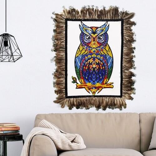 1.5M DIY Diamond Painting Feather Frame Paste Type Picture Wall Photo Frame Diamond Embroidery Mosaic Poster Frame cadre murale