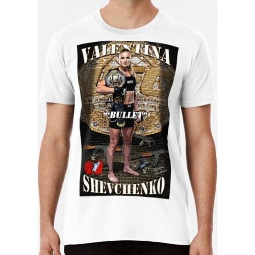 Men Shirt Valentina Shevchenko Bullet D 1 Poster Women tshirt