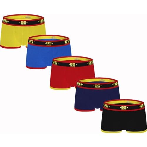 85 Brand Trunk Mens Boxers Cotton Sexy Men Underwear Mens Underpants Male Panties Shorts U Convex Pouch for Men