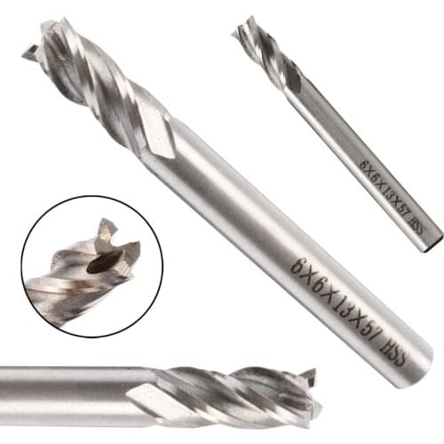 5pcs Mill Cutter Drill Bit Set 4 Flute Straight Shank 4/6/8/10/12mm Endmill Tool For CNC Milling Machine