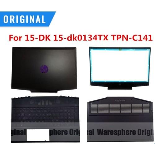 New Original LCD Back Cover Plamrest for HP Pavilion 15-DK Top Upper Case With Backlit Keyboard L57174-001 L57593-001