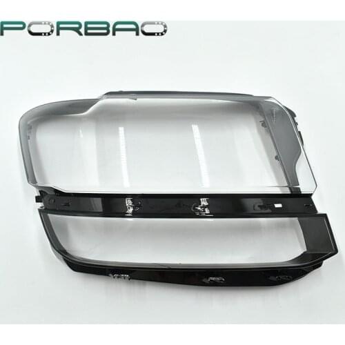 Headlight Transparent Glass Lens Cover For VW Atlas 2018 2019 2020 2021 Replacement For Light Lampshade