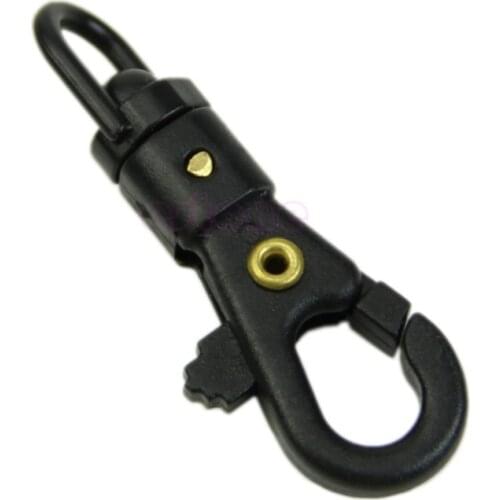 QILEJVS 1PC Survival Outdoor Mini Rotatable Hang Buckle Quickdraw Key Chain EDC Tool