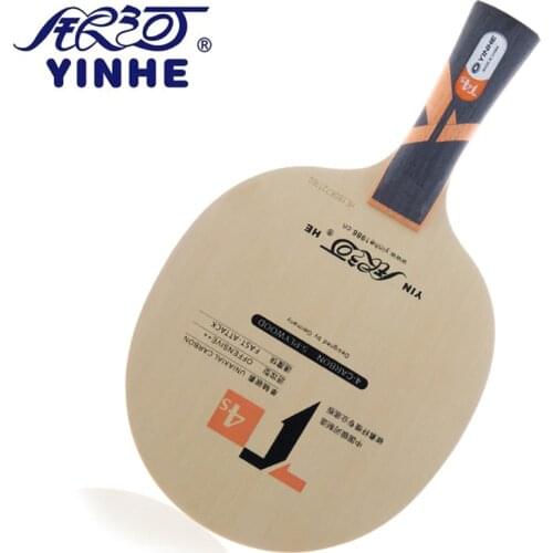 Genuine Yinhe / Galaxy T-4S Table Tennis Blade (5 wood + 4 uniaxial carbon) Ping Pong Racket Base Raquete