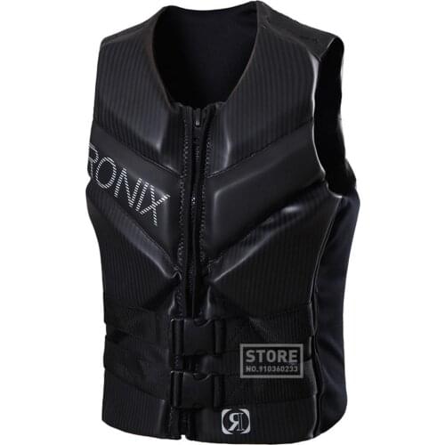 Life Jacket Kayak Adults Life Vest Jet Ski Motorboats Wakeboard Raft Rescue Boat Vest Swimming Fishing Drift Surf Vest Clothing