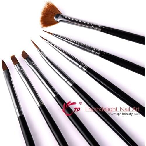 TP New Nail Brush Set For Manicure Gel Brush For Nail Art Set Ombre Brush For Gradient For Gel Nail Polish Painting Drawing
