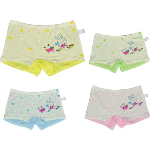 12 Pcs Kids Children Underwear Girls 2016 Princess Underwear Brand Kids Panties Girls' Briefs Child Boxer Panties Mixed Color