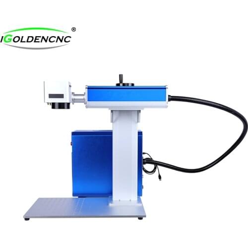20w 30w mini portable small logo electronic component code mark engraving fibre laser marking machine