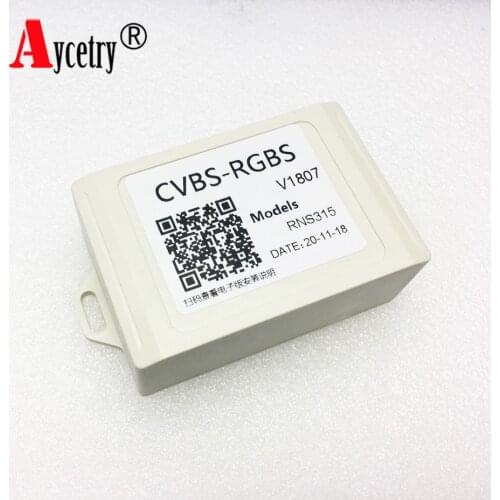 Adapter Aftermarket Rear View Camera CVBS/AV to RGB Converter Adapter For VW Volkswagen RCD510 RNS510 RNS315 RGB510 RGB315