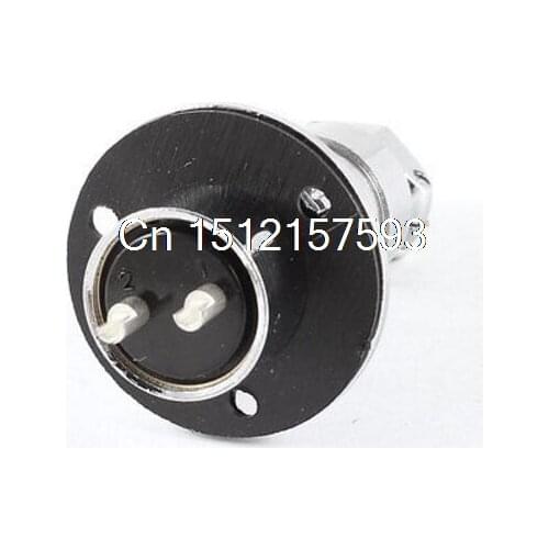 Free shipping Flange Fixing Aviation Connector Plug 19mm Diameter GX20 2 Pin