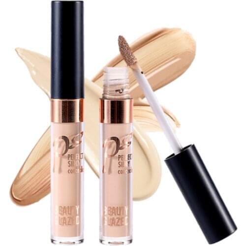 Beauty Glazed Brand Face Makeup Concealer Liquid Foundation Contour Palette Waterproof Lasting Concealer Natural 2 Colors