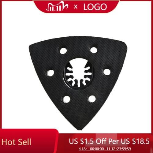 93mm Multitool Reciprocating Saw Blade Flush Triangular Sanding Pad Oscillating Saw Blade For Genesis Bosch Fein GG1562