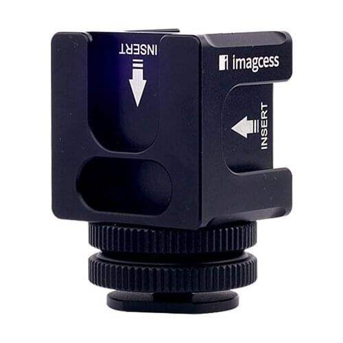 Mobile Phones Micro SLR Yuntai Microphone Bracket As The Fill Light The Monitor Base Four Hot Shoe Accessories
