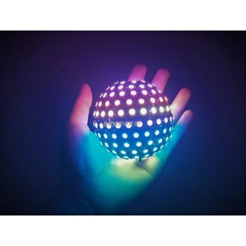 WS2812 Infinite Colorful Light Ball RGB Open Source Project DIY Electronic Material Kit