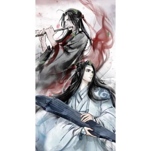 Mo Dao Zu Shi DIY 11CT Cross Stitch Embroidery Kits Craft Needlework Set Cotton Thread Printed Canvas Home Decoration Wholesale