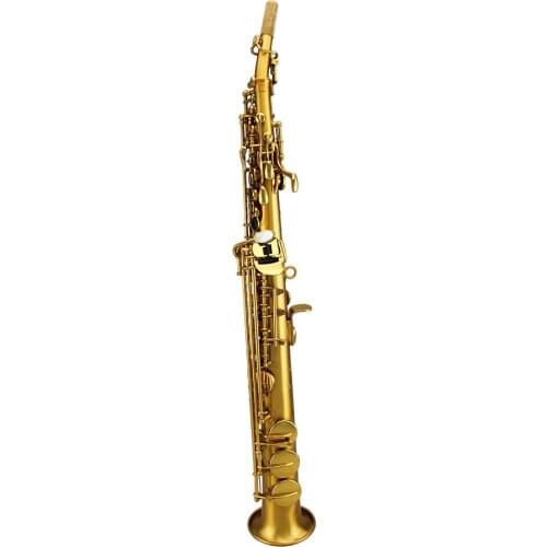 Tide music intermediate saxophone soprano original brass clear lacquered