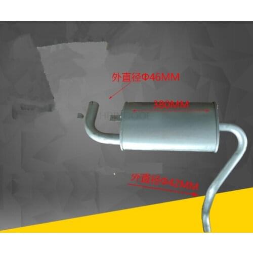 Full set High-quality FORklift muffler muffler exhaust pipe muffler suitable FOR H2000 2-3.5 ton model Quality accessories