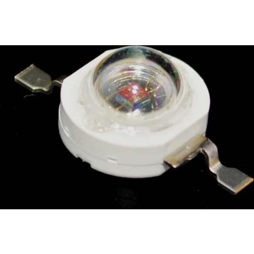 100pcs 660nm 3W 2W 42mil 2.4V 700mA EPILEDS Deep Red LED Diodes Plant Grow LED Grow Light Part