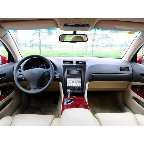 Tesla style Android Car stereo autoradio audio player For-Lexus GS 2005-2011 vertical screen Car multimedia DVD video player car