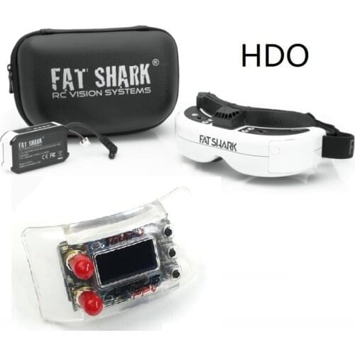 FatShark Dominator HDO /HDO2 4:3 OLED Display FPV Video Goggles /Furious True-D V3.5 5.8G 40CH Diversity Receiver for RC Drone