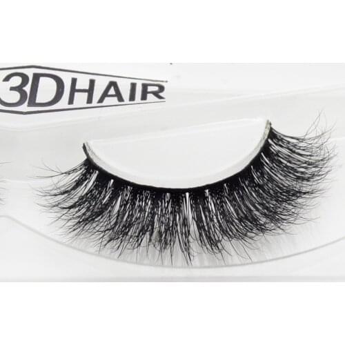 Visofree 3D Mink Eyelashes Upper Lashes 100% Real Mink Strip Eyelashes Handmade Crossing Mink Eye Lashes Extension A06