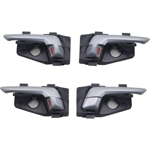INSIDE INTERIOR DOOR HANDLE FOR KIA Picanto 2011-C Silver FR:82620-1Y010CR FL:82610-1Y010CR RR:83620-1Y010CR RL:83610-1Y010