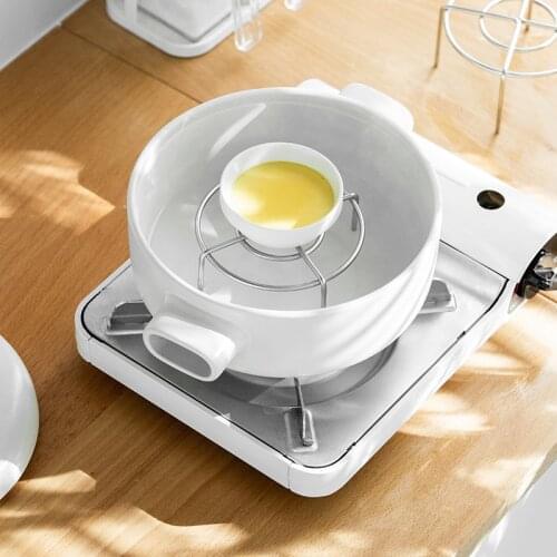 High quality 304 stainless steel cooking rack household multi functional cookware different sizes steam holder