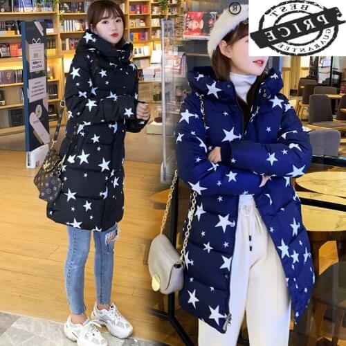 High Quality Winter Womens Jacket Female Down Cotton Coat Hooded Parkas Woman Clothing 2021 Korean Womenswear Hiver 61a