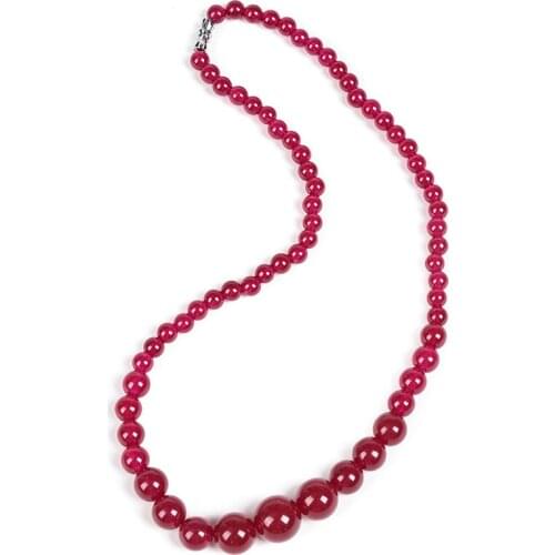 Diy jewelry Natural Red Jasper size for 6*14mm Design Gemstone Necklace accessories Special Day findings 18inch Gem H41