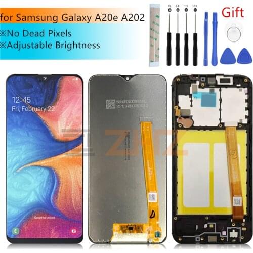 For Samsung Galaxy A20e LCD Display A202 2019 Touch Screen Digitizer Assembly SM-A202F/DS screen replacement Repair parts