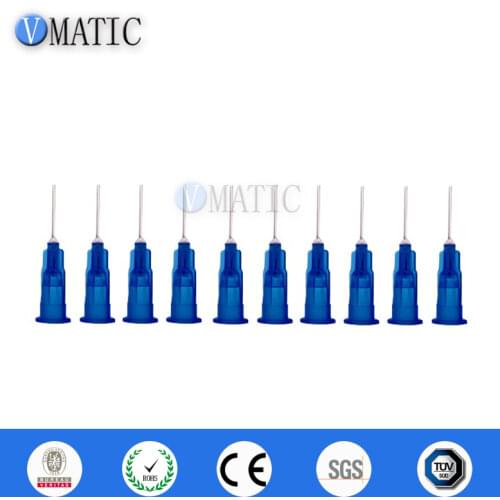 Free Shipping 100pcs 23G Stainless Steel Dispensing Tapered Pinhead Glue Liquid Needles 1/2 Inch For Dispenser Controller