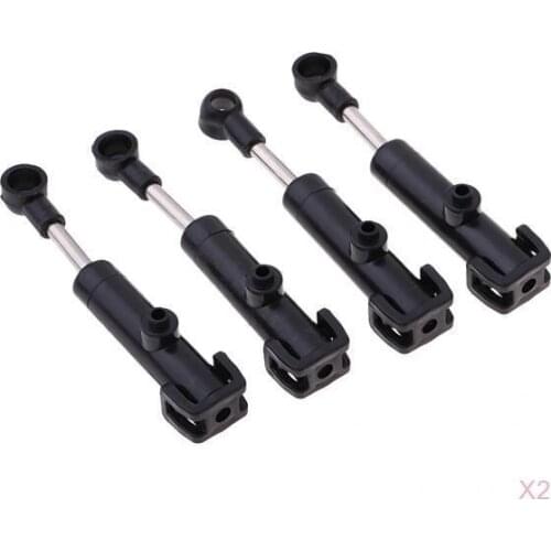 8Pcs RC Upgrade OP Fittings Accessories DIY Parts Shock Absorber for WPL C14 C14K C24 C24K 1:16 Rc Car Crawler