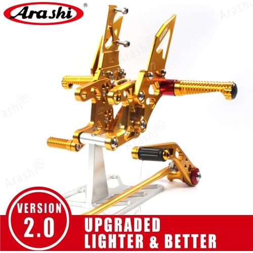 Arashi For HONDA CBR1000RR 2004 - 2019 CNC Adjustable Footrest Rearsets Foot Peg CBR1000 CBR 1000 RR 2012 2013 2014 2015 2016