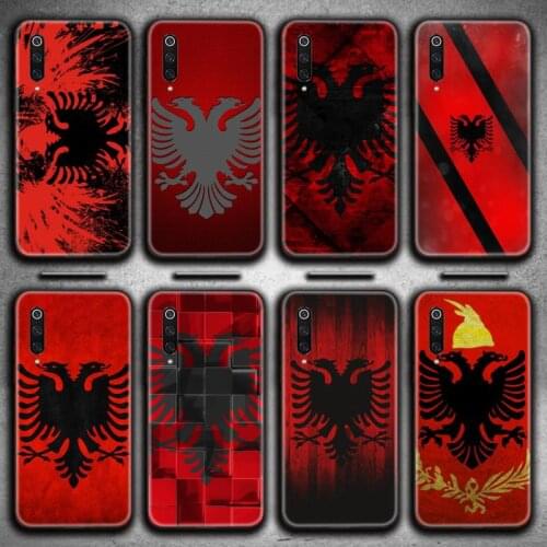 Albania flag Phone Case for Xiaomi Mi Note 10 Lite Mi 9T Pro xiaomi 10 10 CC9 Pro